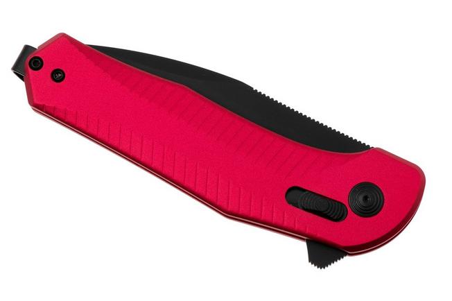 Afbeelding voor SOG Diverge XR 12-02-06-43 Drop Point, Dark Red + Black, zakmes