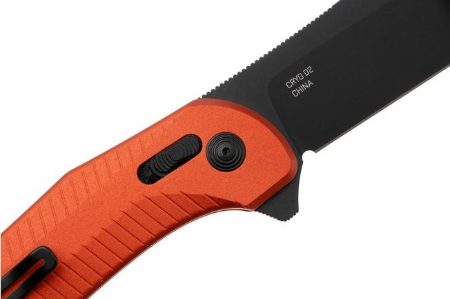 Afbeelding voor SOG Diverge XR 12-02-07-43, Black PVD D2, Burnt Orange Aluminum zakmes