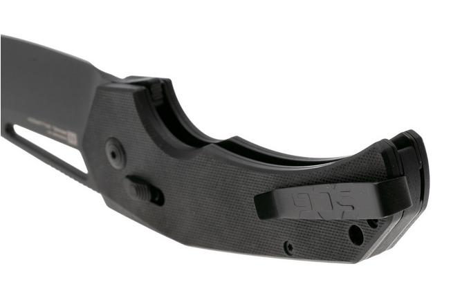 Afbeelding voor SOG Prohen XR 12-25-01-57, Titanium Nitride D2, Blackout G10 zakmes, Mikkel Willumsen design