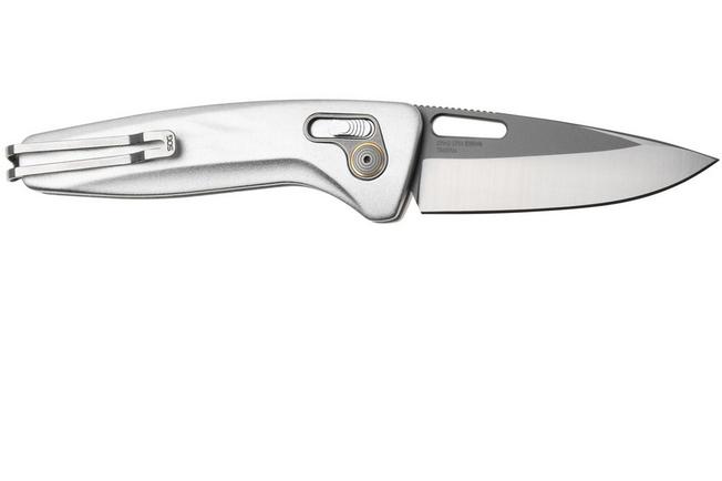 Afbeelding voor SOG One-Zero XR 12-73-06-57, Satin/Gray Stonewashed CRYO CPM S35VN, Silver Aluminum zakmes