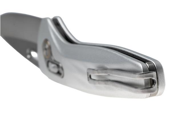 Afbeelding voor SOG One-Zero XR 12-73-06-57, Satin/Gray Stonewashed CRYO CPM S35VN, Silver Aluminum zakmes