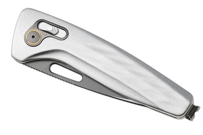 Afbeelding voor SOG One-Zero XR 12-73-06-57, Satin/Gray Stonewashed CRYO CPM S35VN, Silver Aluminum zakmes