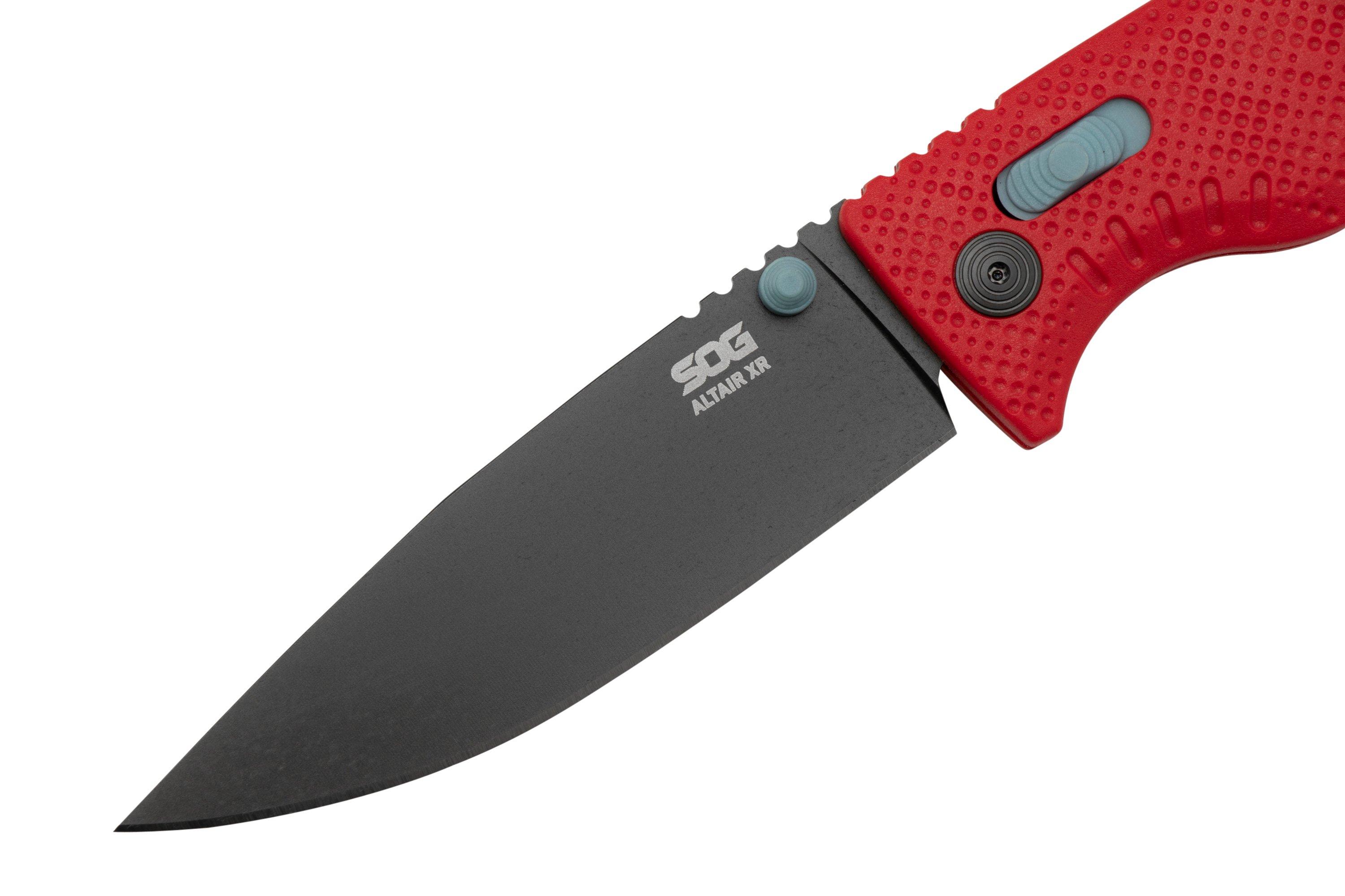 SOG Altair XR Canyon Red Stone Blue 12-79-02-57 pocket knife |  Advantageously shopping at Knivesandtools.co.uk