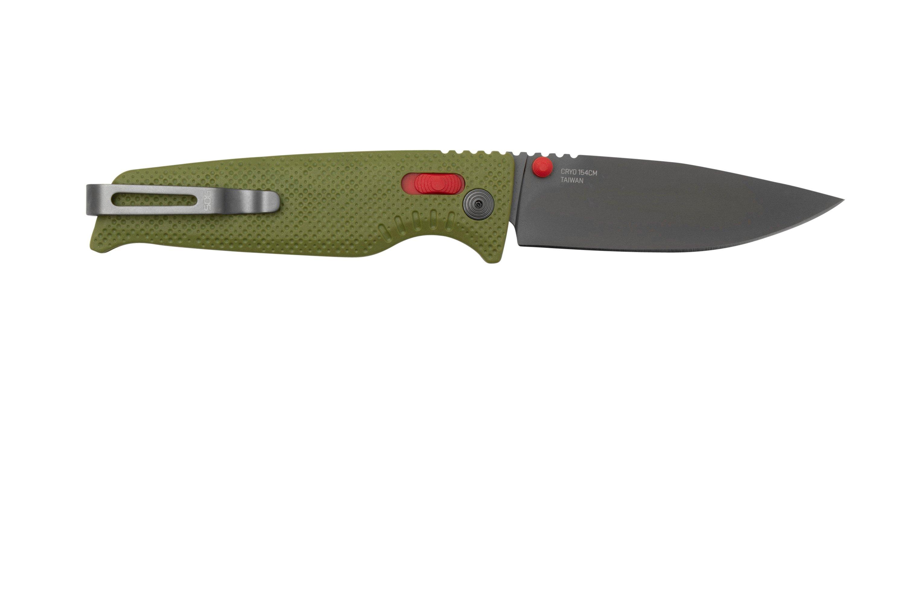 SOG Altair XR Field Green Stone Blue 12-79-03-57 Taschenmesser ...