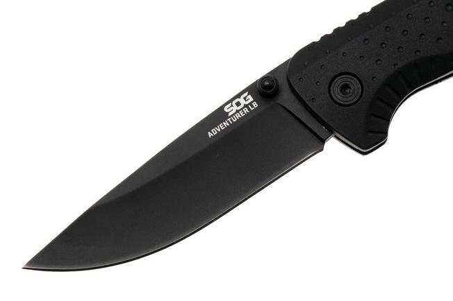 Afbeelding voor SOG Adventurer LB 13-11-01-43, PVD 5Cr15MoV, Black GRN, zakmes