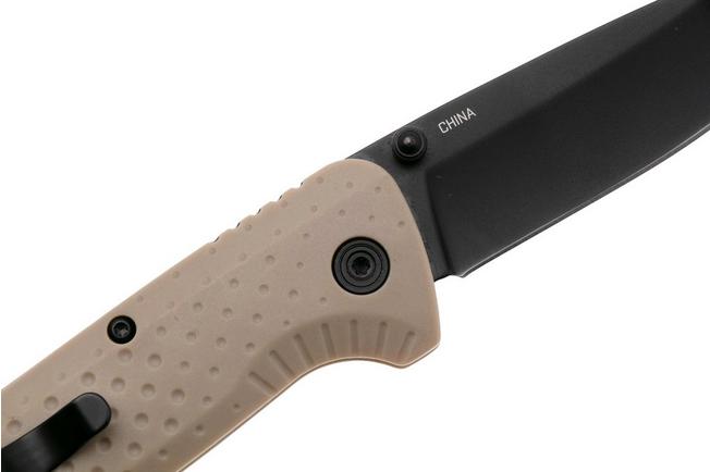Afbeelding voor SOG Adventurer LB 13-11-05-43, Titanium Nitride	5CR15MOV, FDE GRN zakmes