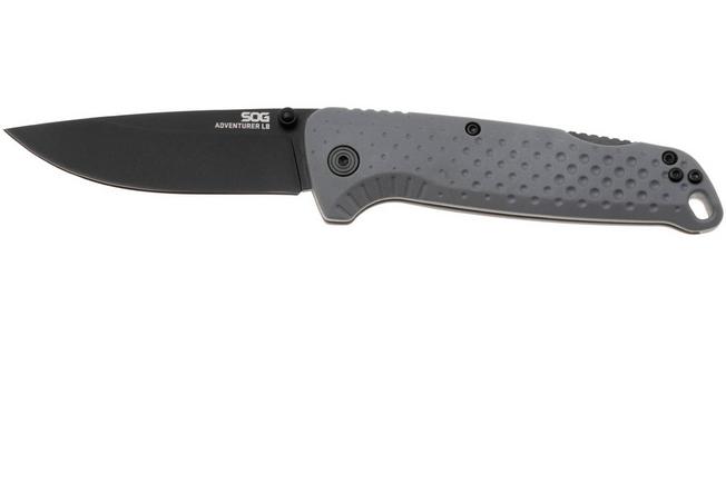 Afbeelding voor SOG Adventurer LB 13-11-06-43, Titanium Nitride 5CR15MOV, Gray GRN zakmes