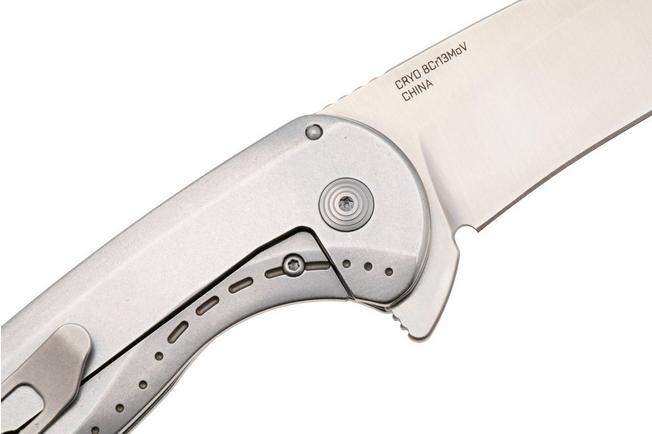 Afbeelding voor SOG Aegis FLK 2.0 14-41-03-43, Stonewashed 8Cr13MoV, Stainless Steel zakmes