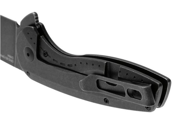 Afbeelding voor SOG Aegis FLK 2.0 14-41-04-43, Black PVD 8Cr13MoV, Black Stainless Steel zakmes