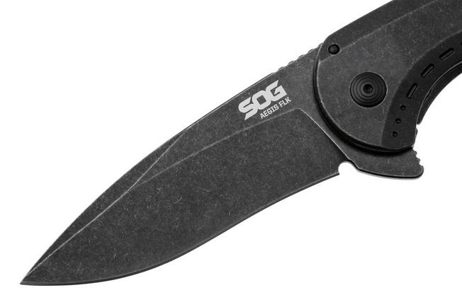 Bild für SOG Aegis FLK 2.0 14-41-05-43, Black PVD 8Cr13MoV, Black Stainless Steel Taschenmesser