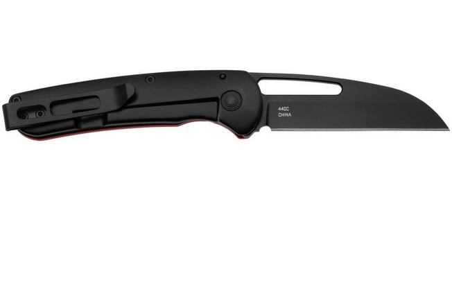 Afbeelding voor SOG Escape FL 2.0 14-52-03-57, Black TiNi 440C, Black Stainless Steel Red Aluminium, zakmes