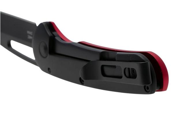 Afbeelding voor SOG Escape FL 2.0 14-52-03-57, Black TiNi 440C, Black Stainless Steel Red Aluminium, zakmes