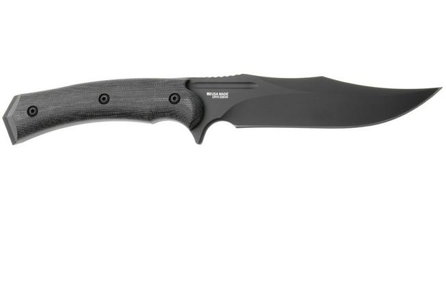 Afbeelding voor SOG Seal Commander 17-05-01-57, PVD CPM S35VN, Black Micarta, vaststaand mes
