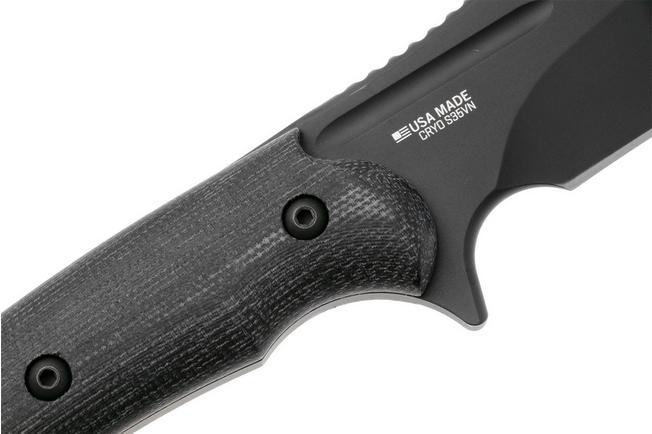 Afbeelding voor SOG Seal Commander 17-05-01-57, PVD CPM S35VN, Black Micarta, vaststaand mes