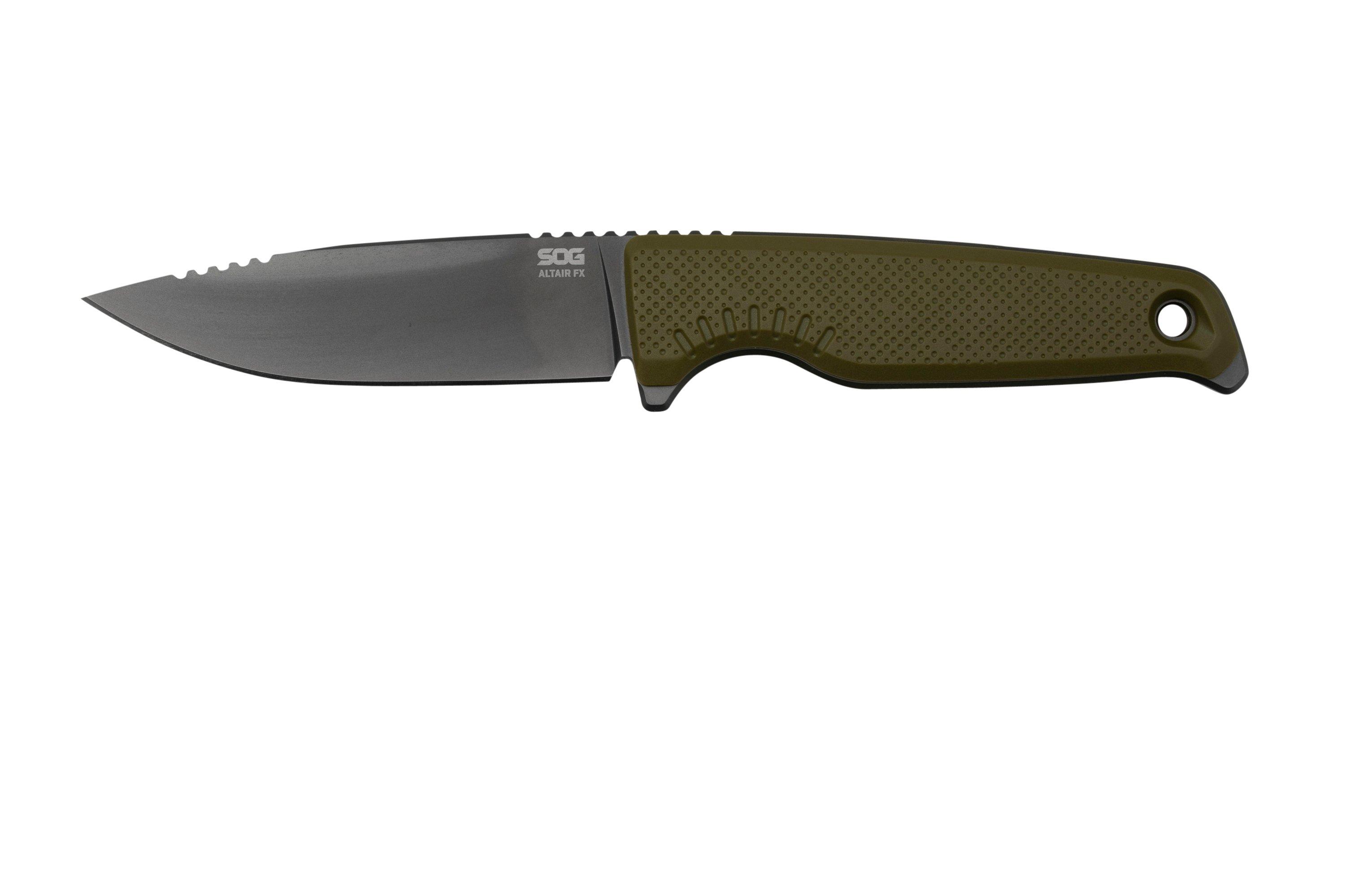 SOG Altair FX Field Green 17-79-03-57 fixed knife | Advantageously ...