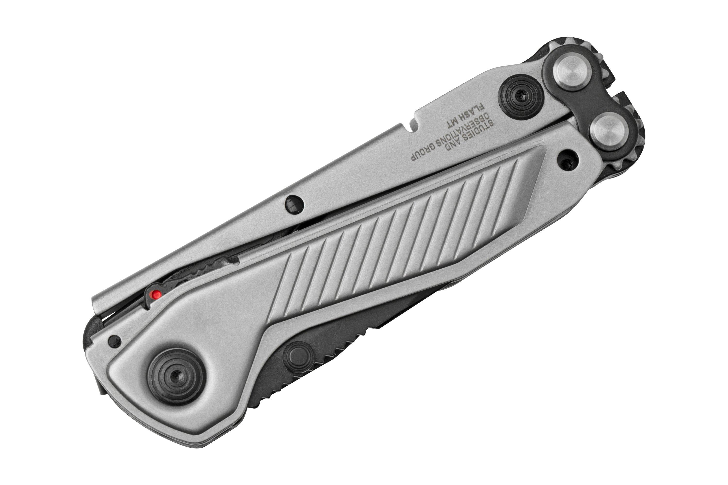 SOG Flash MT Silver & Black 29-55-01-41 multi-tool | Advantageously ...
