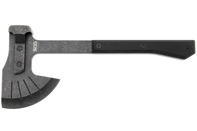 Afbeelding voor SOG Tactical Bushcraft Hatchet 32-50-02-43, Stonewashed 5CR15MOV, tactische bijl