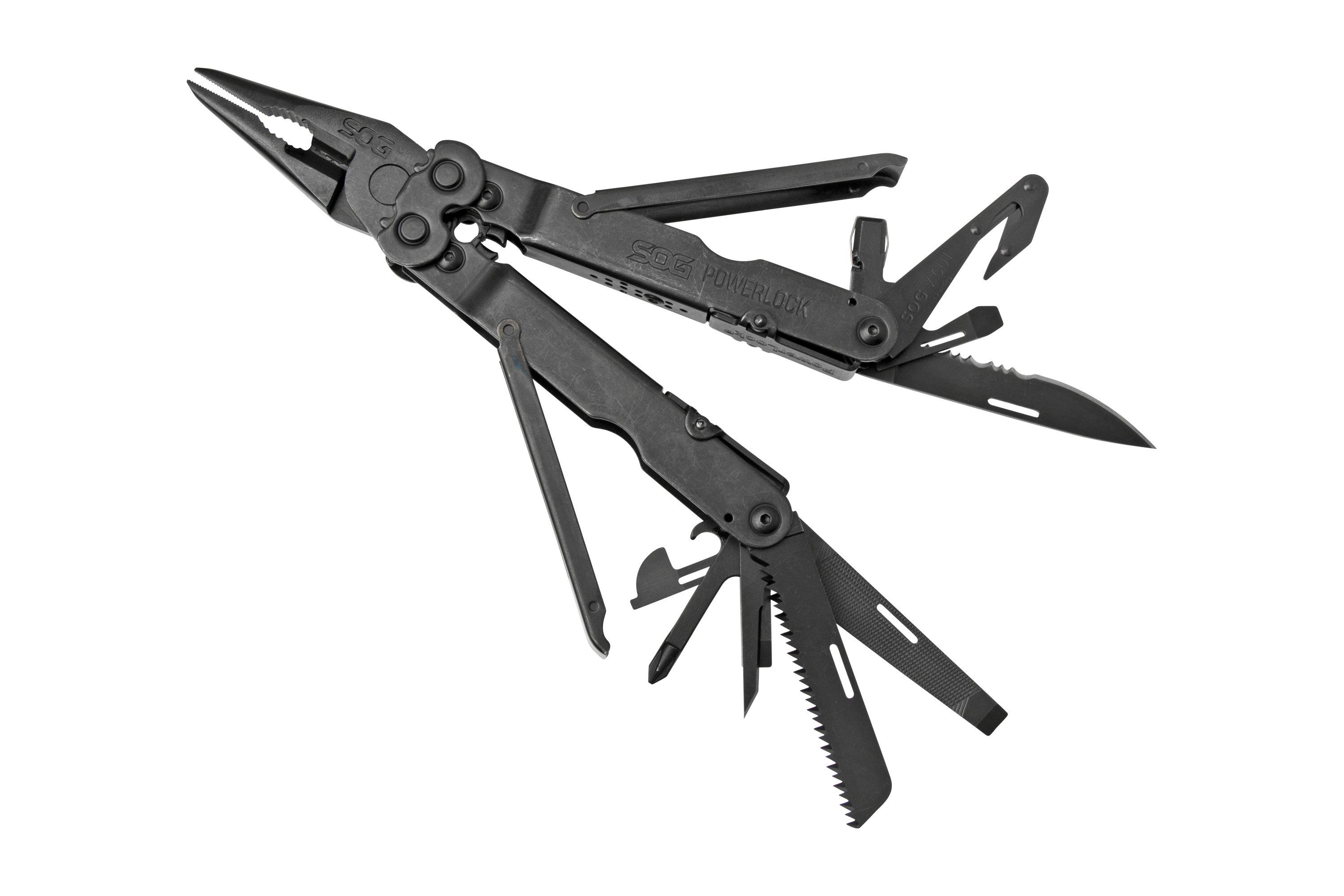 SOG Powerlock Black Oxide, B63N-CP multi-tool Advantageously shopping at 