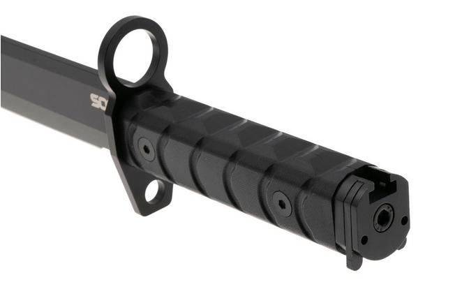Afbeelding voor SOG BAR15T BY1004-BX, Black PVD AUS-8 Clippoint, Black G10 vaststaand mes
