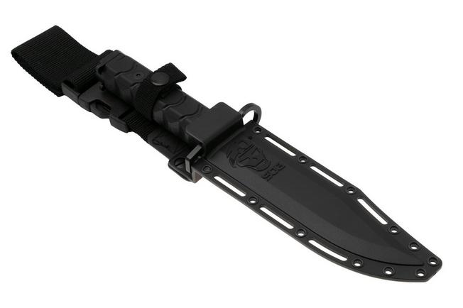 Afbeelding voor SOG BAR15T BY1004-BX, Black PVD AUS-8 Clippoint, Black G10 vaststaand mes