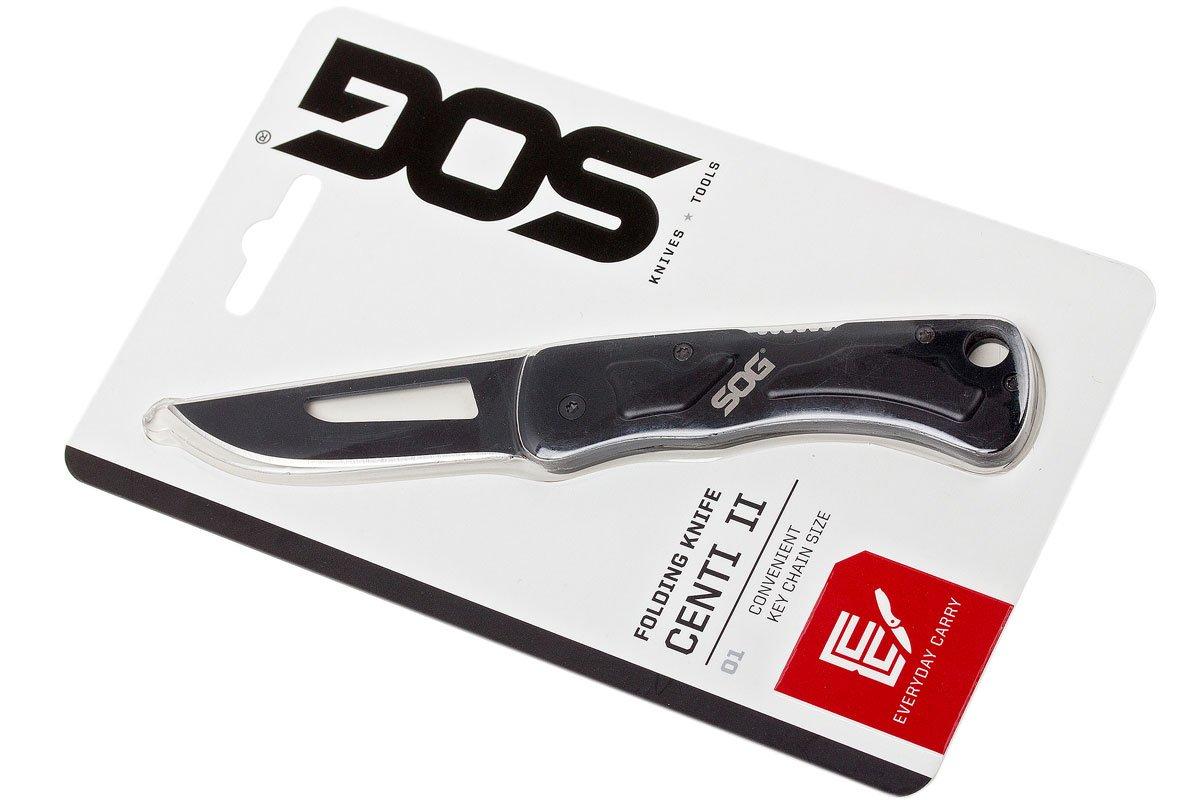 SOG Centi II keychain pocket knife CE1012-CP Advantageously