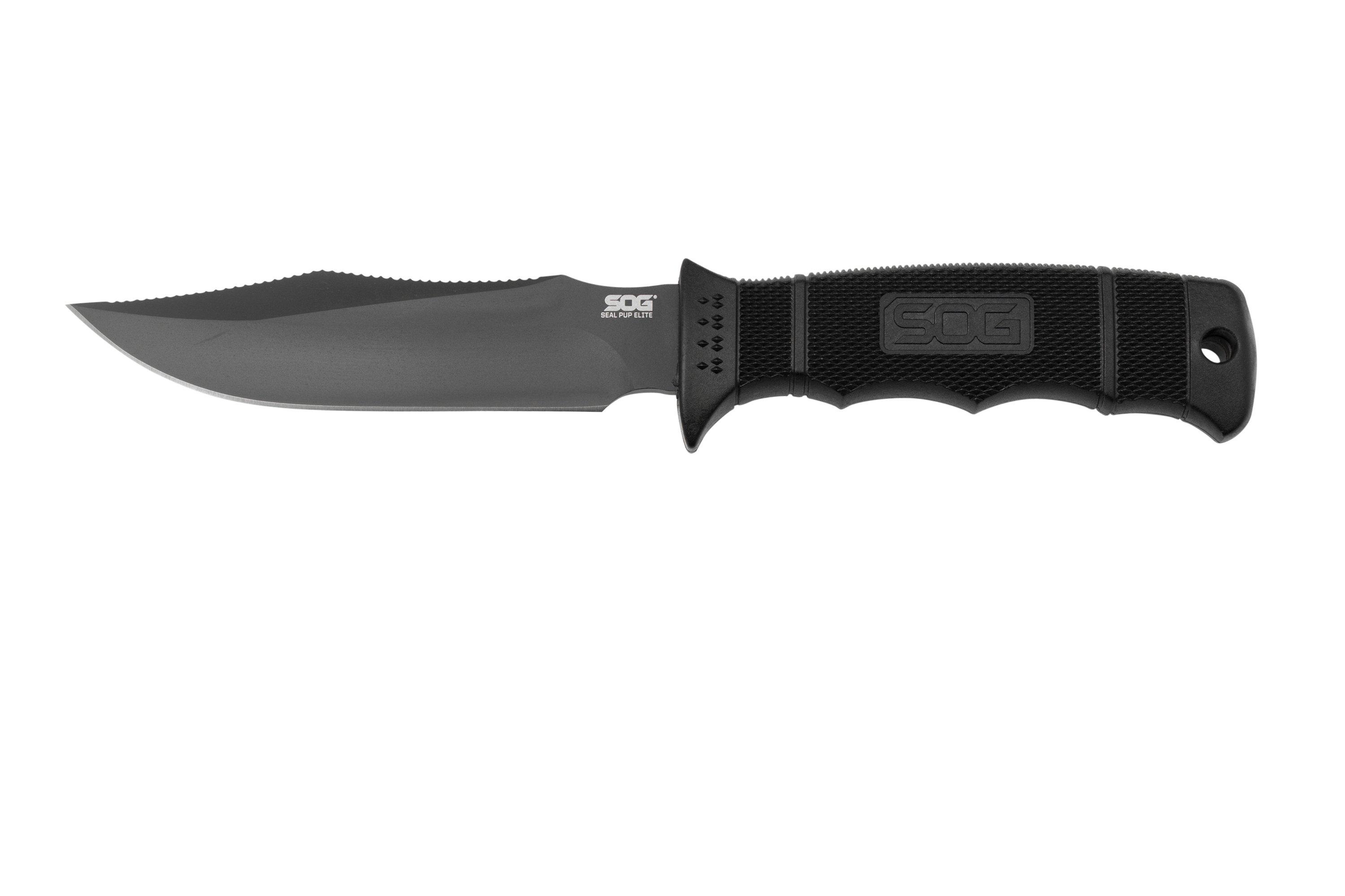 SOG Seal Pup Elite E37SNCP fixed knife Advantageously shopping at