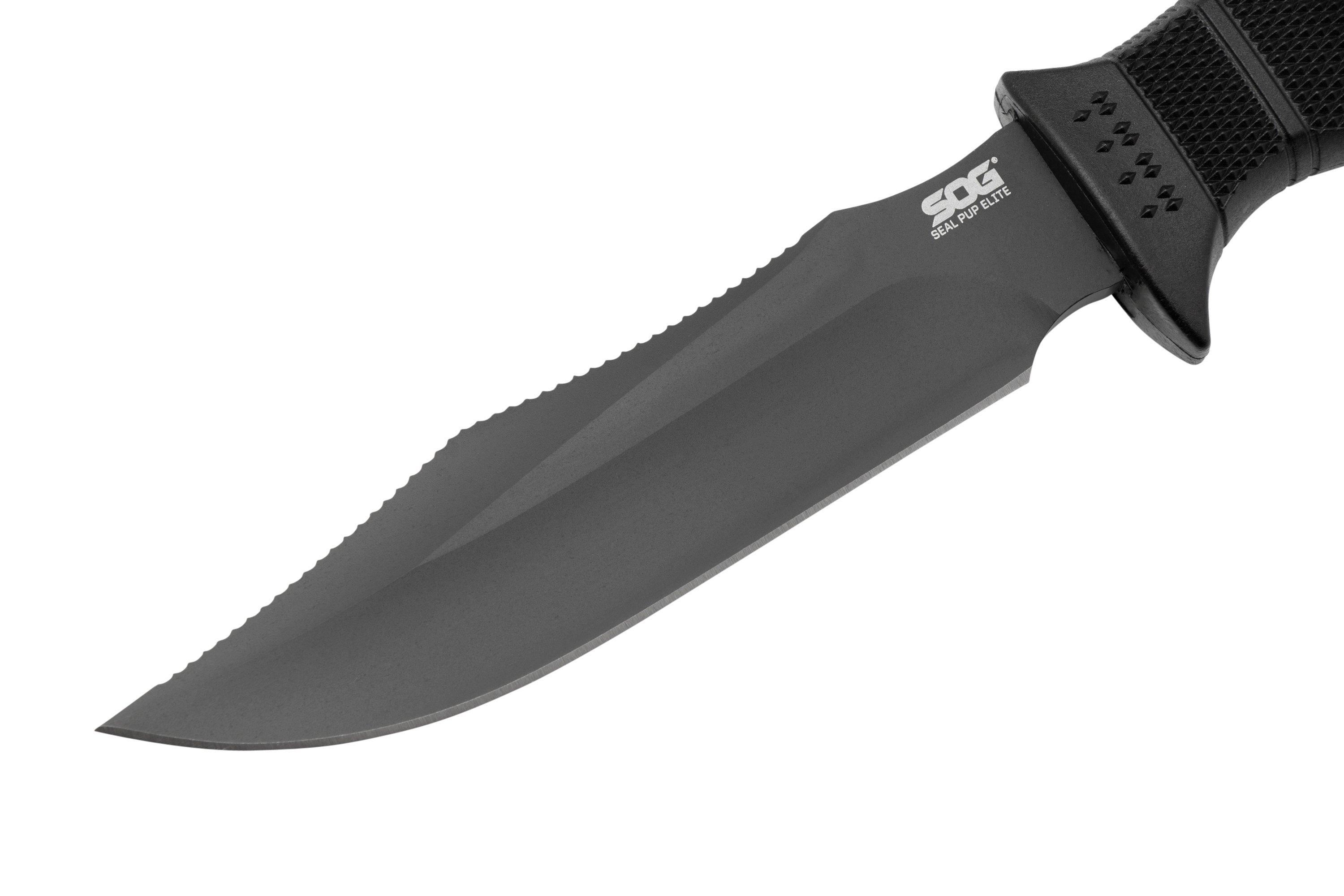 SOG Seal Pup Elite E37SN-CP fixed knife | Advantageously shopping at