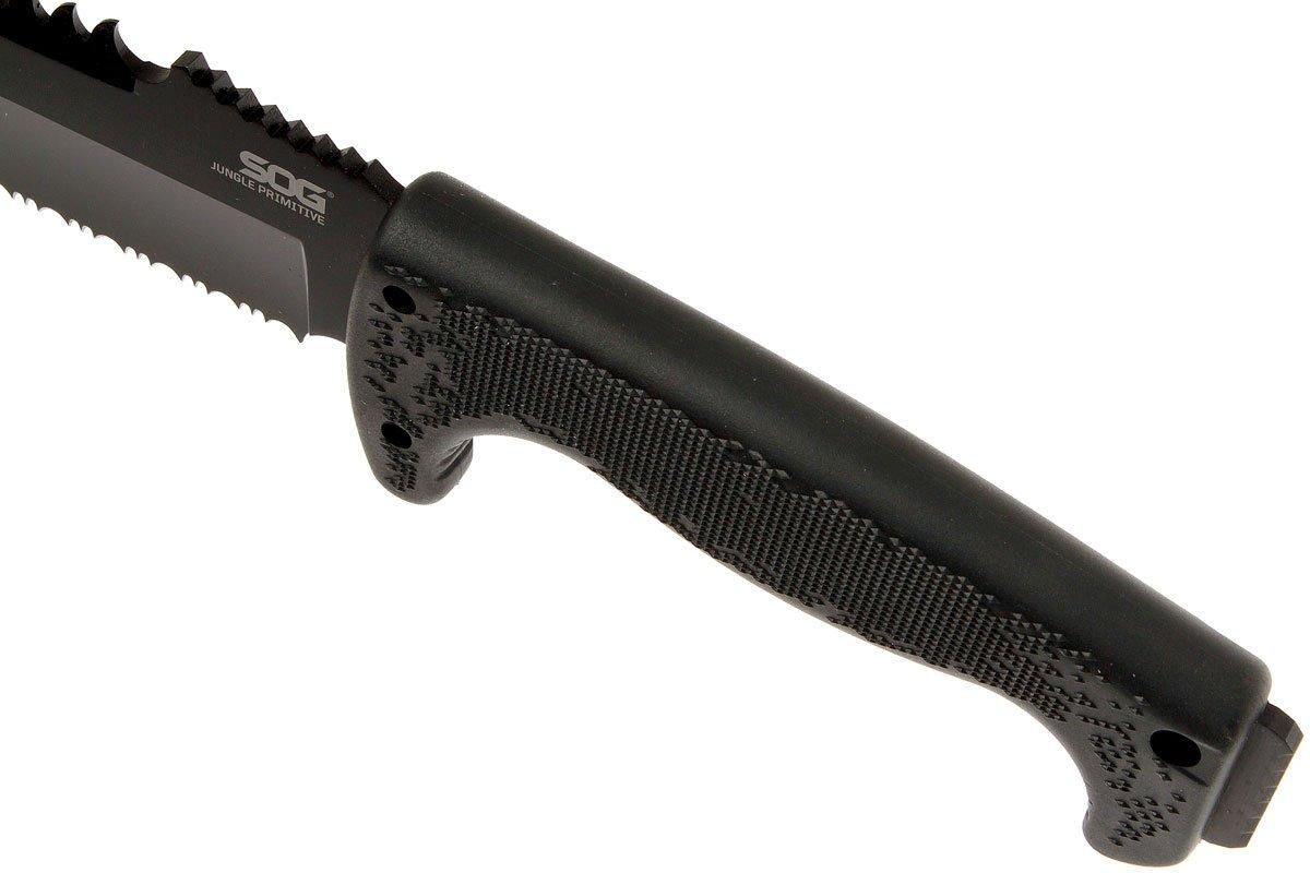 Sog Jungle Primitive F03tn Cp Fixed Knife Advantageously Shopping At Knivesandtools Com