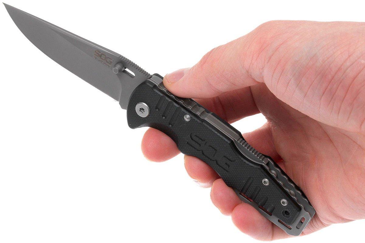 SOG Salute Mini Satin FF1001-CP | Advantageously shopping at ...