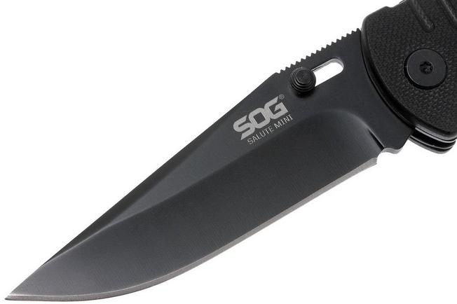 Salute Mini - Black  Professional Use Folding Knife