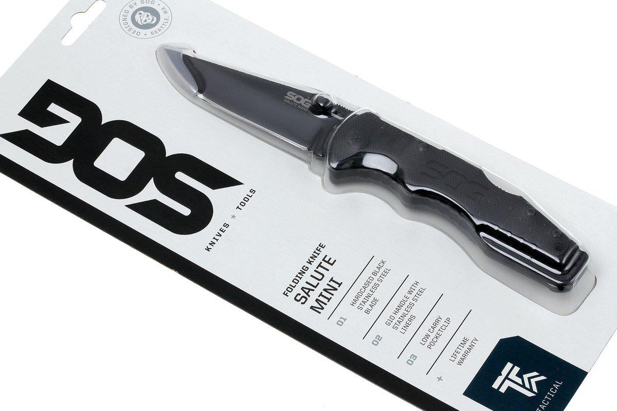 SOG Salute Mini Black FF1101-CP | Advantageously shopping at ...