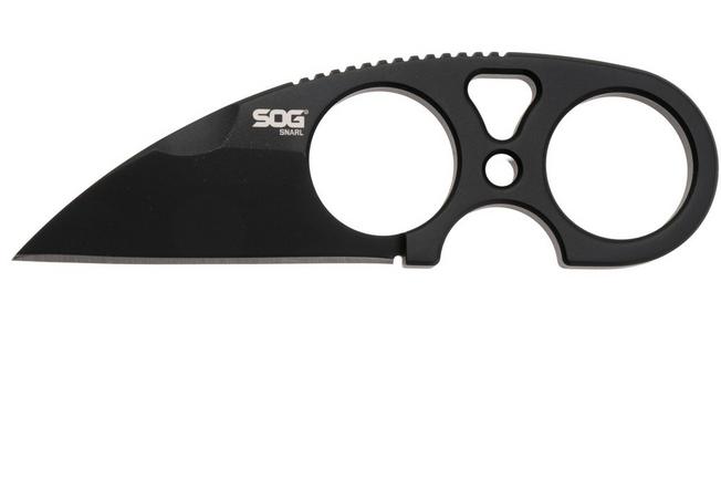 Imagen para SOG Snarl JB02K-CP, Blackout 9CR18MOV cuchillo de cuello, Jason Brous design