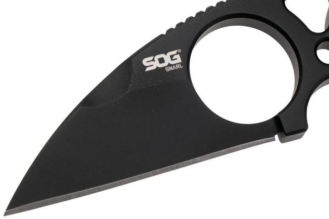 Imagen para SOG Snarl JB02K-CP, Blackout 9CR18MOV cuchillo de cuello, Jason Brous design