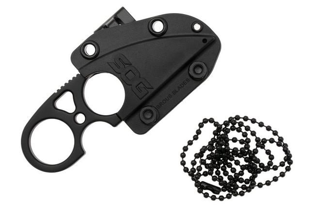 Imagen para SOG Snarl JB02K-CP, Blackout 9CR18MOV cuchillo de cuello, Jason Brous design