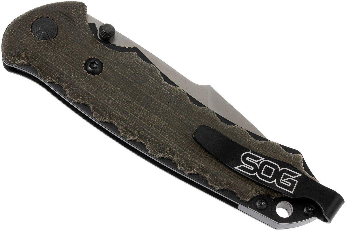 SOG Kiku Folder Small, Satin KU-1001 | Advantageously shopping at ...