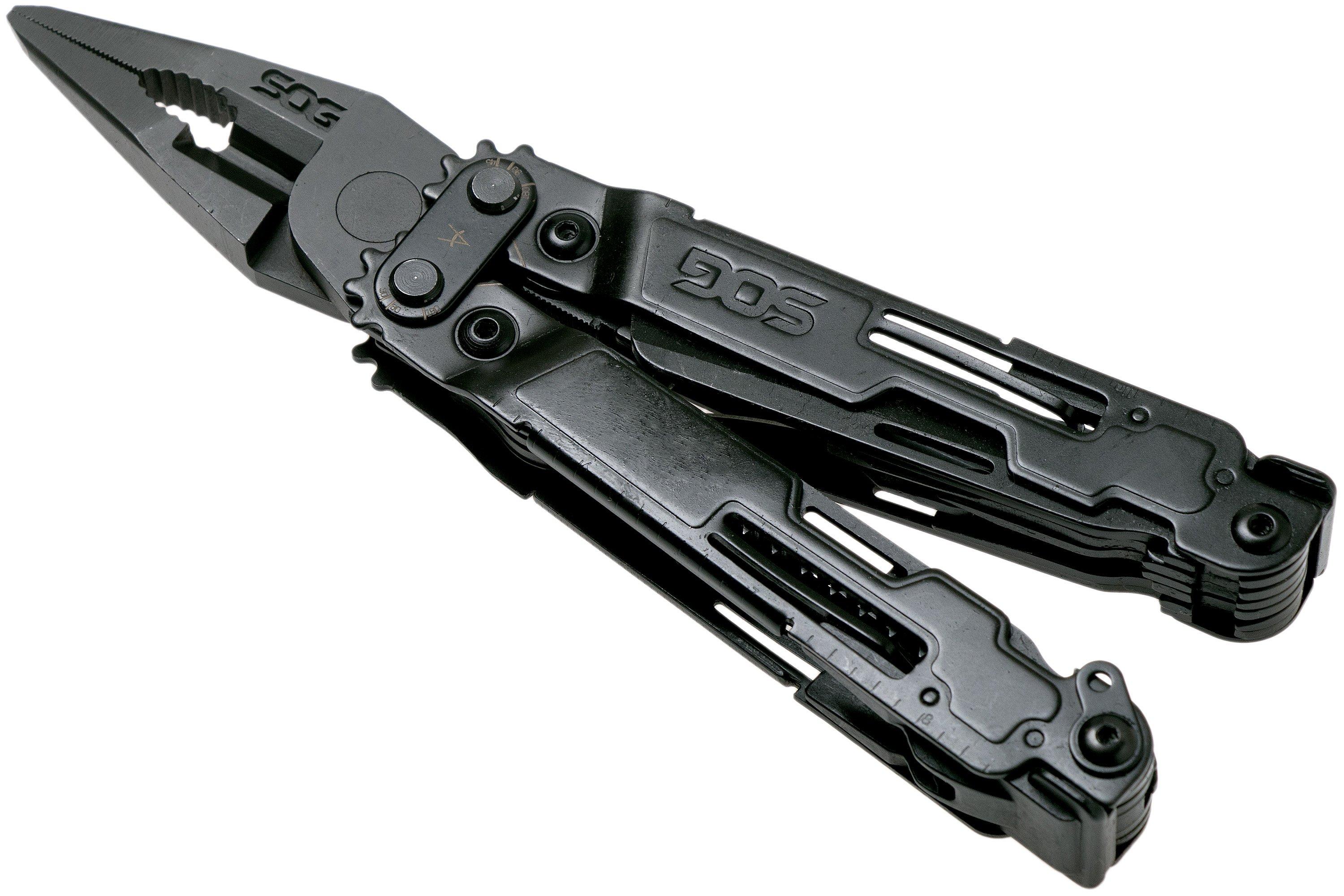 SOG PowerAccess Deluxe Black PA2002 multi-tool | Advantageously ...