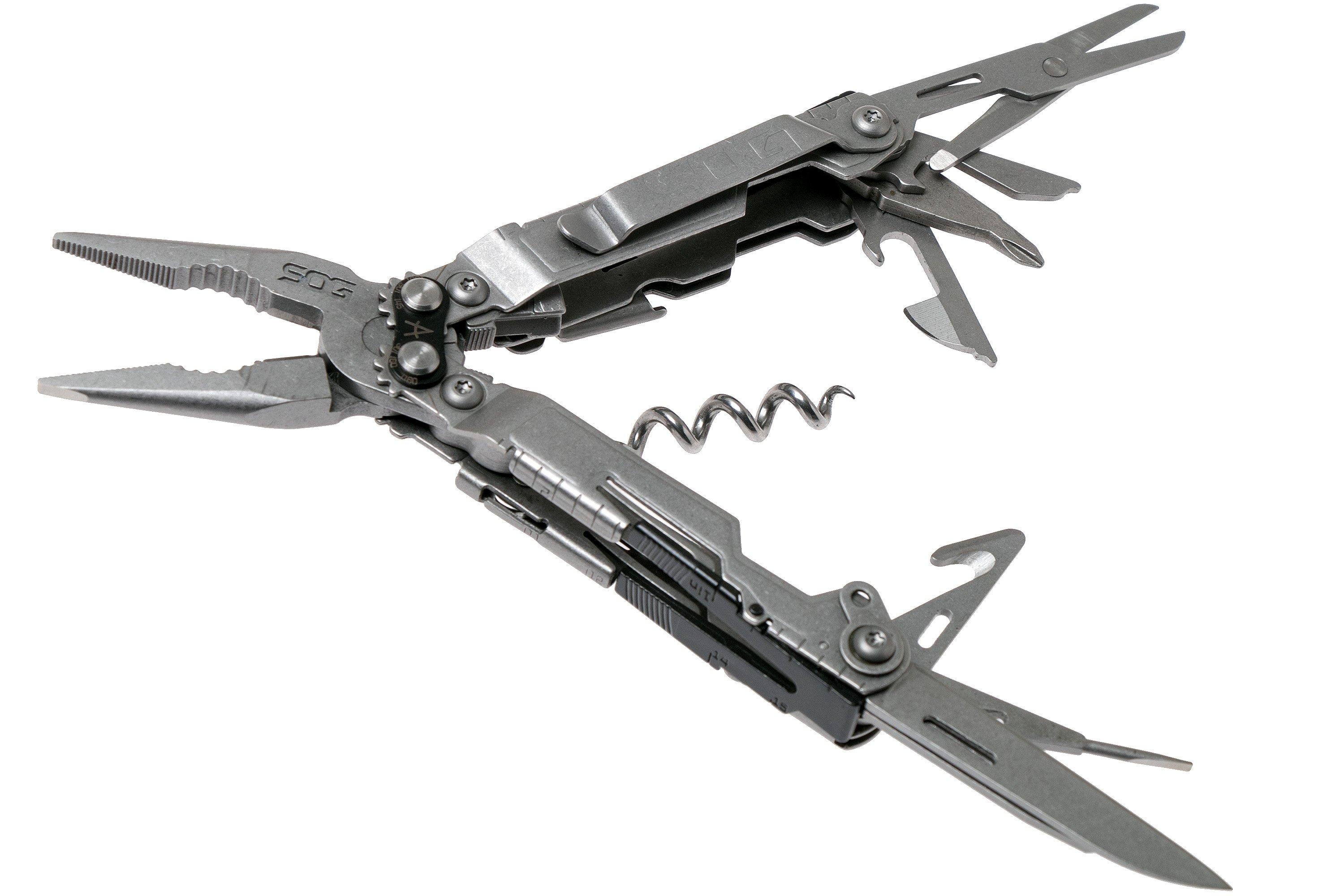 SOG PowerLitre Black PL1002-CP pinza multiuso  Fare acquisti  vantaggiosamente su