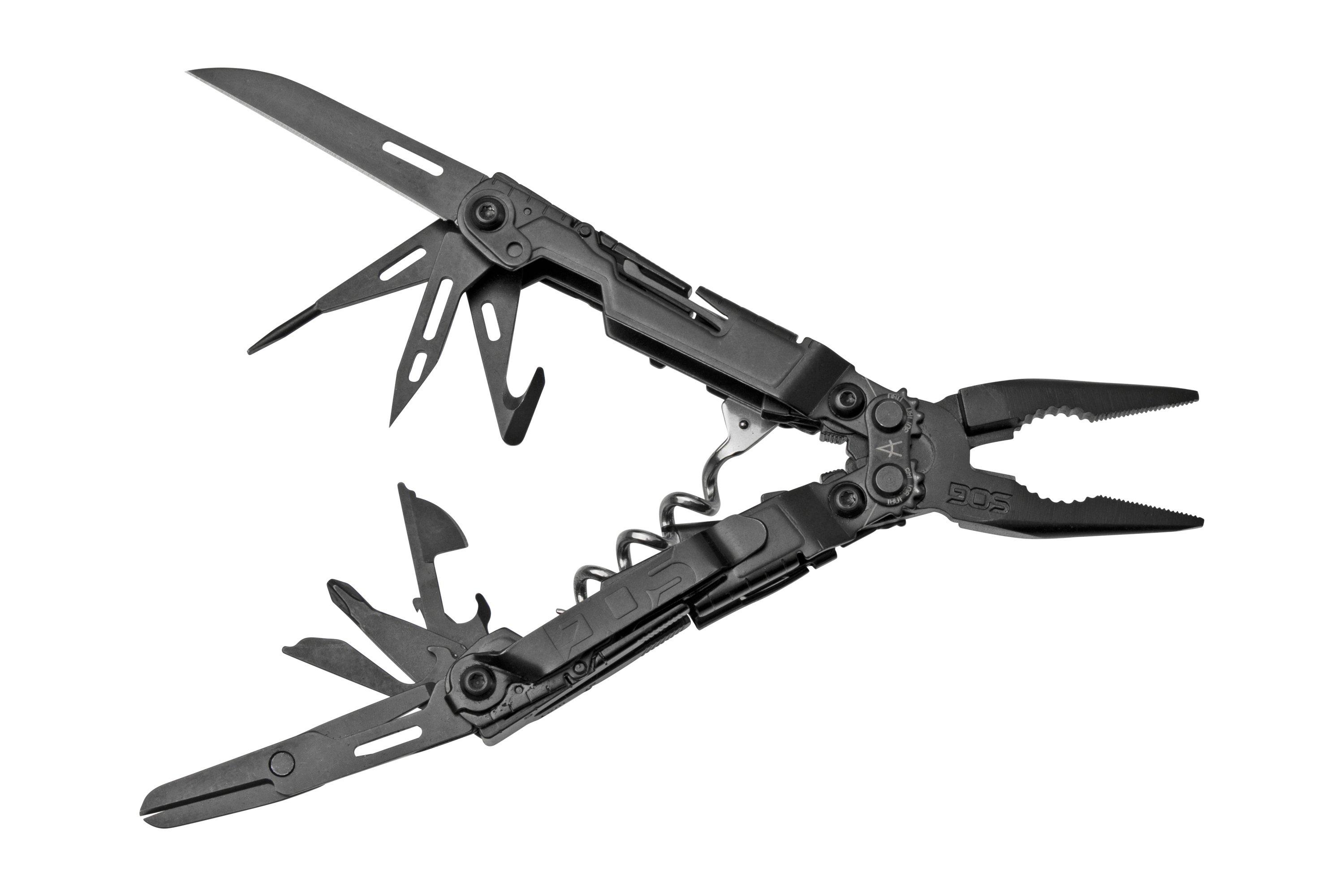 SOG PowerLitre Black PL1002-CP pinza multiuso