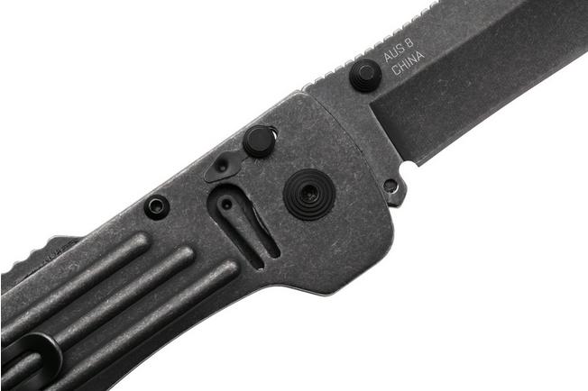 Afbeelding voor SOG SlimJim 2.0 SJ42-CP Blackwashed Blade, Blackwashed Stainless Handle, assisted zakmes