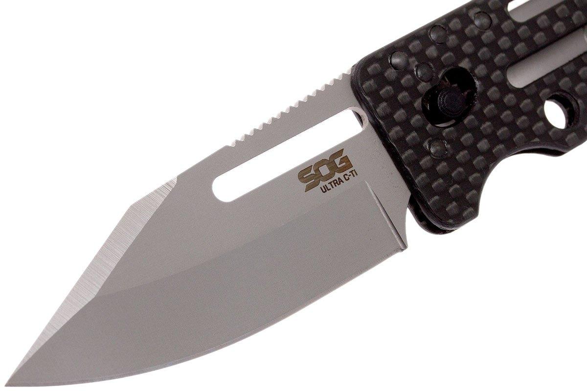 SOG Ultra C-Ti pocket knife SOGAC79-BX | Advantageously shopping 