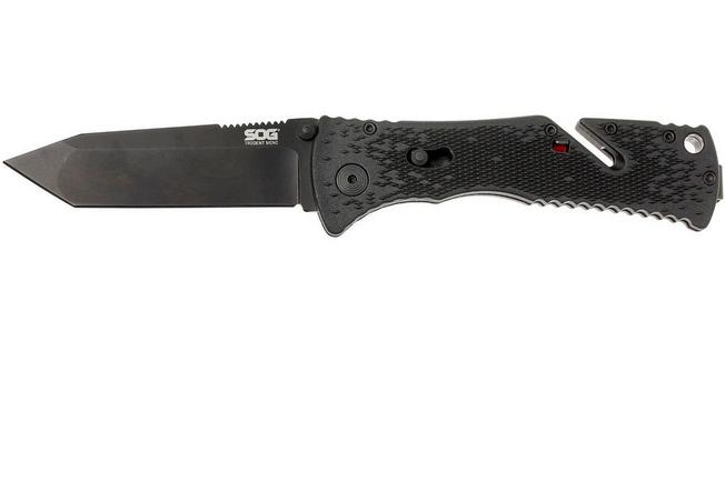 Image for SOG Trident Tanto Black Tini TF27-BX