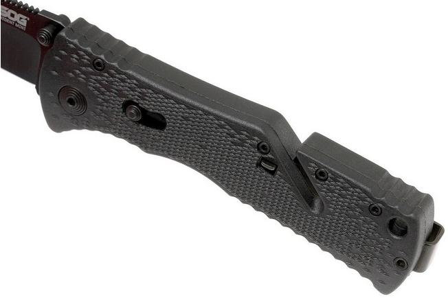 Image for SOG Trident Tanto Black Tini TF27-BX