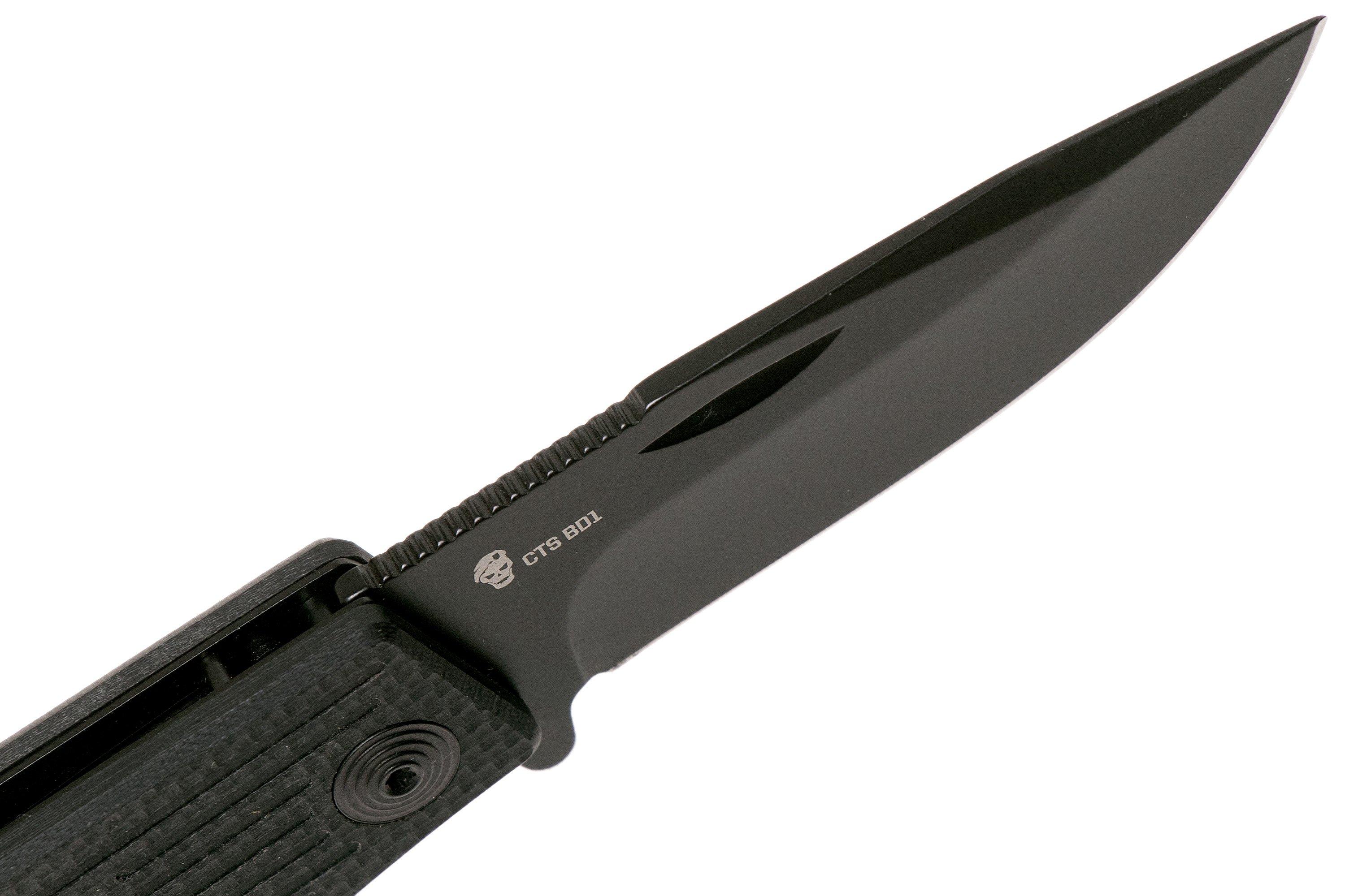 SOG Terminus Black TM1002-BX slipjoint pocket knife | Advantageously ...