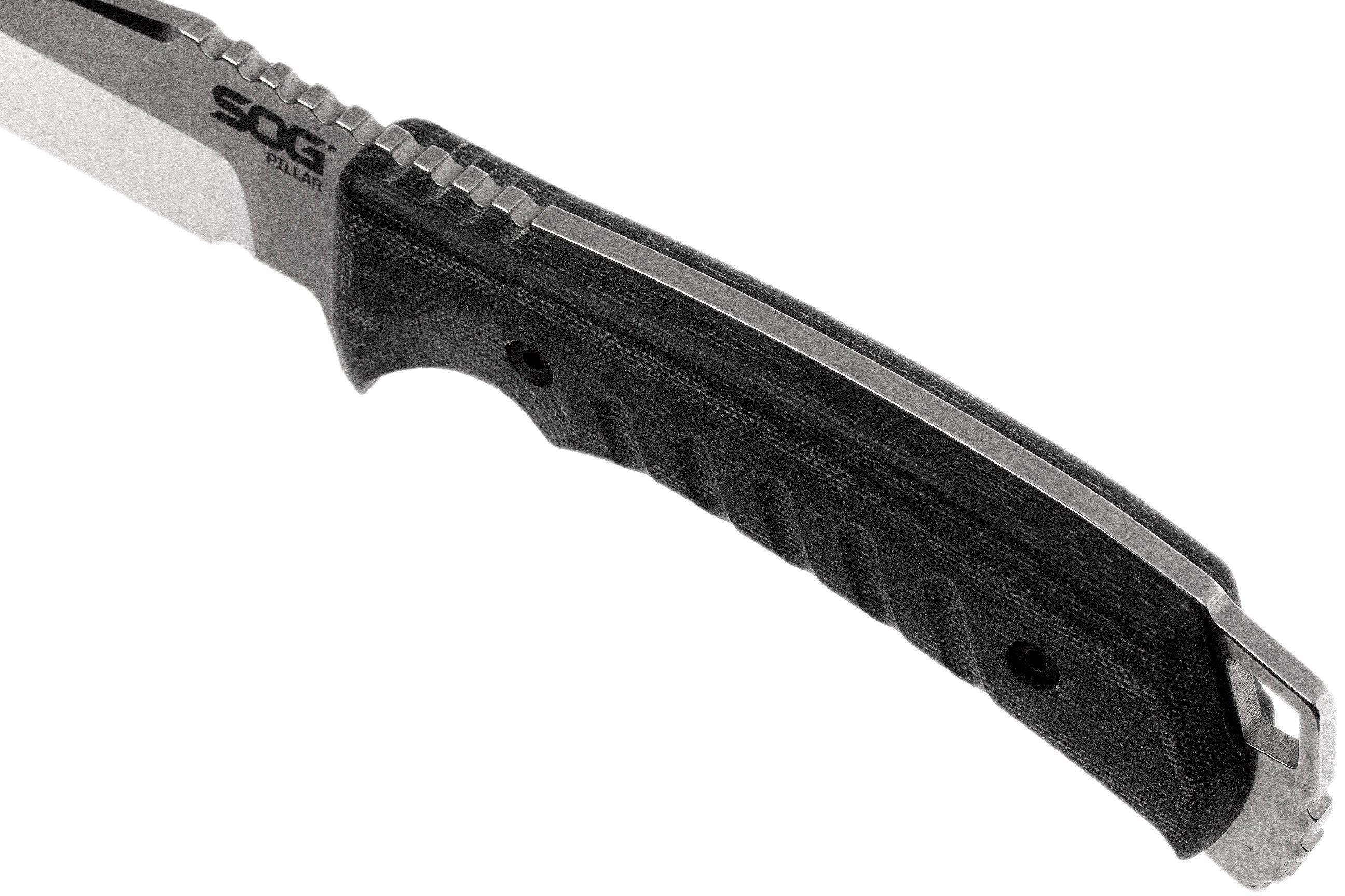 SOG Pillar UF1001 fixed knife, USA Made Advantageously shopping at