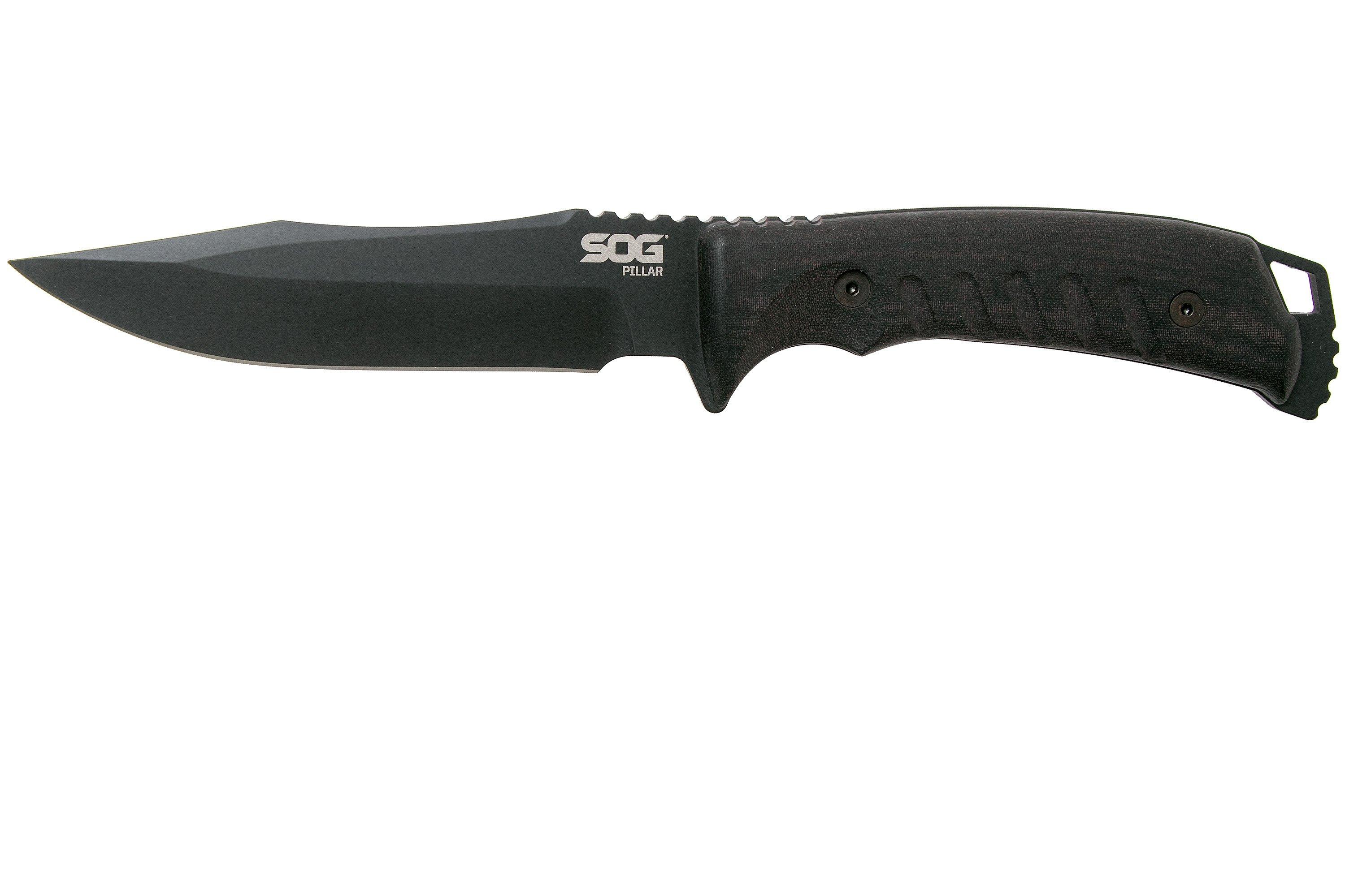 SOG Pillar Blackout UF1003 couteau fixe, made in the USA Achetez à