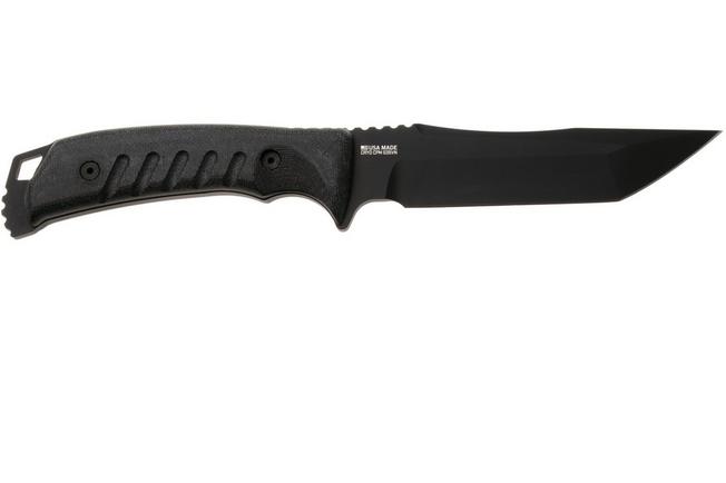 Afbeelding voor SOG Pillar Tanto UF2001-BX, Black CPM S35VN, Black Micarta, vaststaand mes
