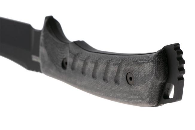 Afbeelding voor SOG Pillar Tanto UF2001-BX, Black CPM S35VN, Black Micarta, vaststaand mes