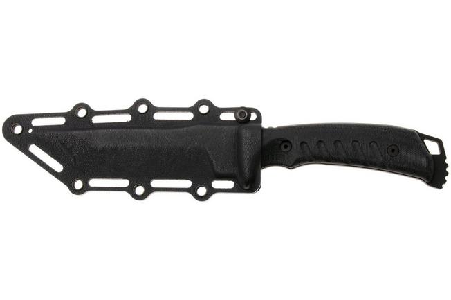 Afbeelding voor SOG Pillar Tanto UF2001-BX, Black CPM S35VN, Black Micarta, vaststaand mes