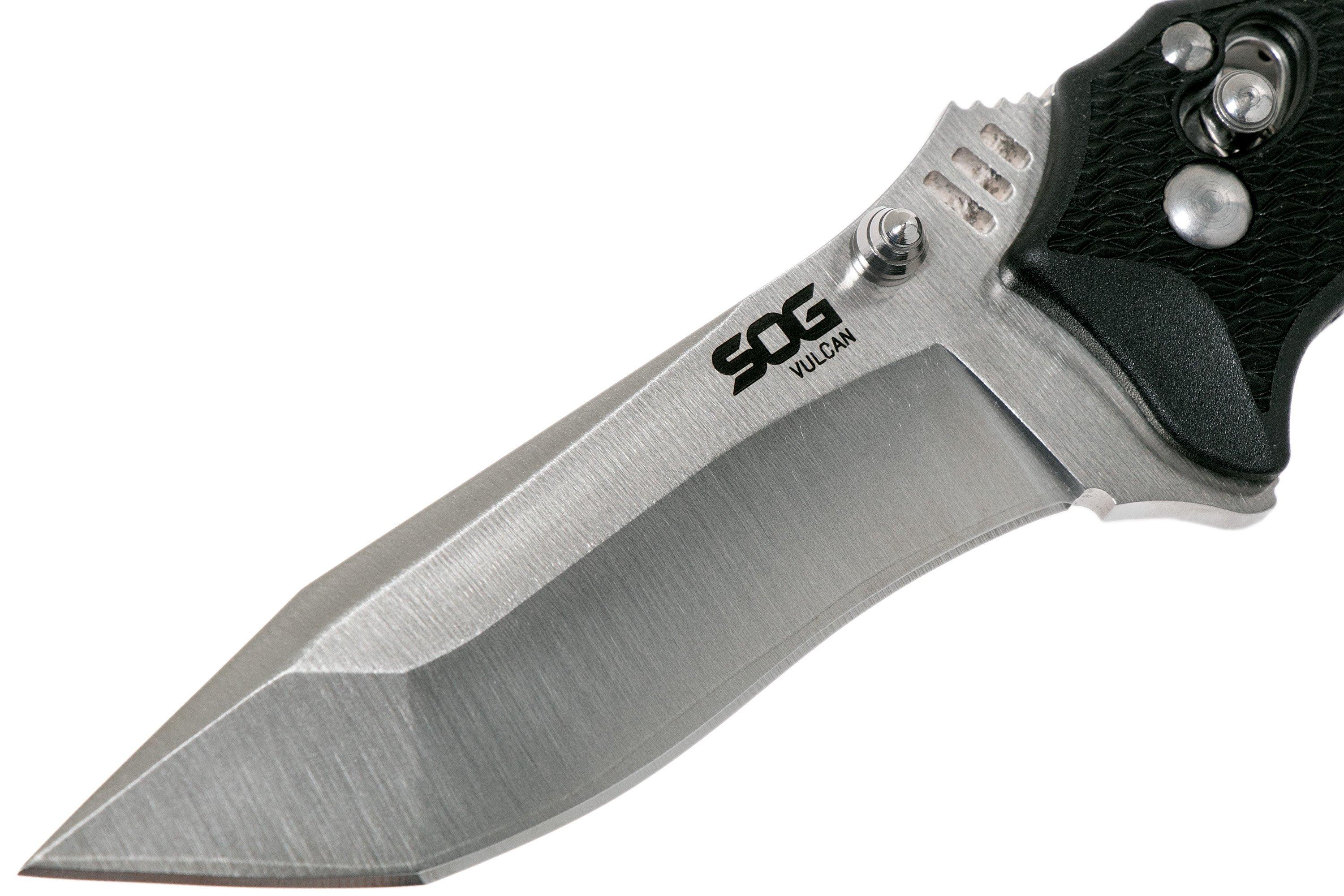 SOG Vulcan Tanto San Mai VL-03 pocket knife | Advantageously