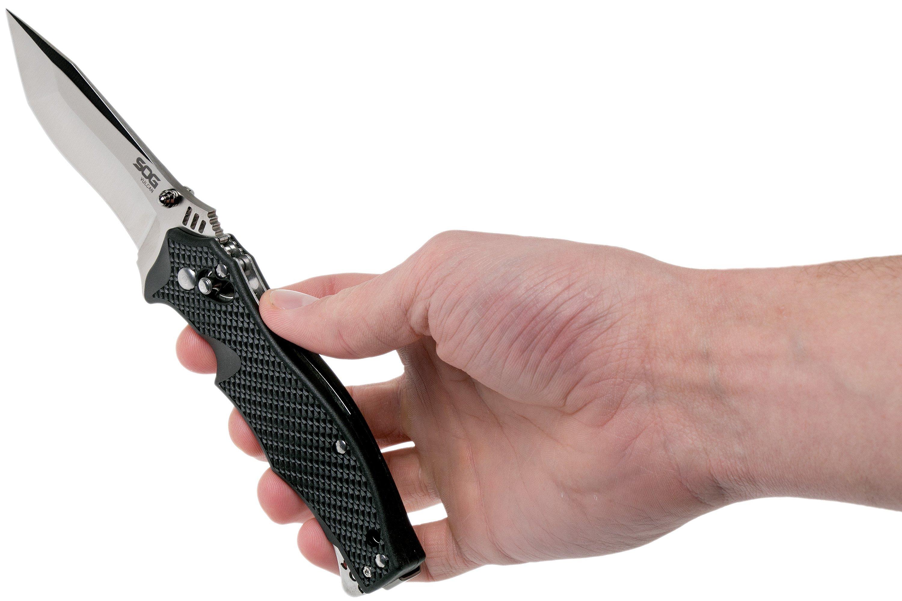 ⚠️ SOG SOG Vulcan Tanto San Mai VL-03 pocket knife | Advantageously